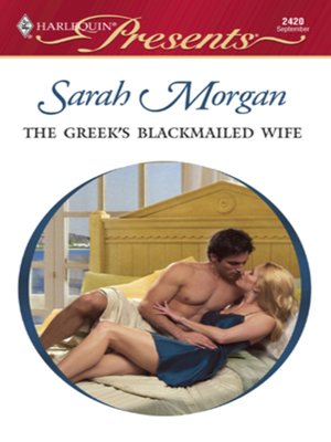 cover image of The Greek's Blackmailed Wife
